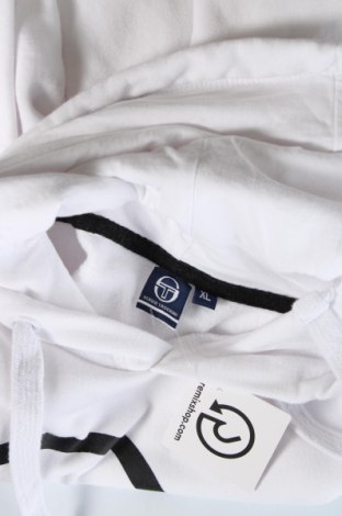 Herren Sweatshirt Sergio Tacchini, Größe XL, Farbe Weiß, Preis 27,39 €