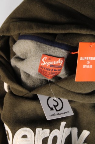 Herren Sweatshirt Superdry, Größe M, Farbe Grün, Preis € 43,71