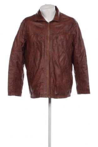 Pánska kožená bunda , Veľkosť XL, Farba Hnedá, Cena  42,47 €
