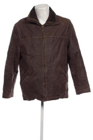 Pánska kožená bunda , Veľkosť L, Farba Hnedá, Cena  42,47 €