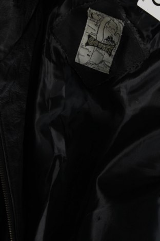Ανδρικό δερμάτινο μπουφάν, Μέγεθος L, Χρώμα Μαύρο, Τιμή 33,10 €