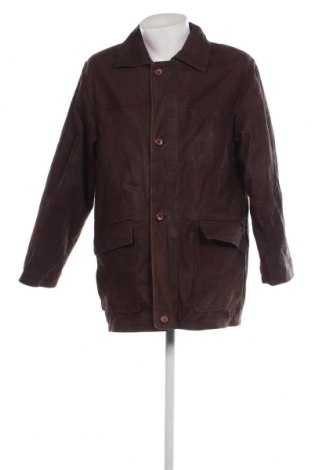 Pánska kožená bunda , Veľkosť XL, Farba Hnedá, Cena  30,34 €