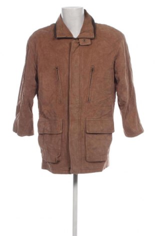 Pánska kožená bunda , Veľkosť M, Farba Hnedá, Cena  60,67 €