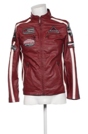 Pánska kožená bunda , Veľkosť M, Farba Červená, Cena  27,78 €