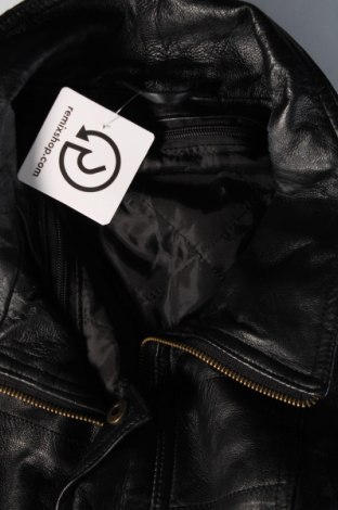 Ανδρικό δερμάτινο μπουφάν, Μέγεθος 3XL, Χρώμα Μαύρο, Τιμή 66,19 €