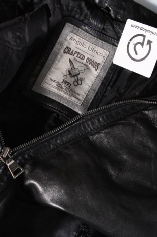 Pánska kožená bunda  Angelo Litrico, Veľkosť L, Farba Čierna, Cena  60,67 €