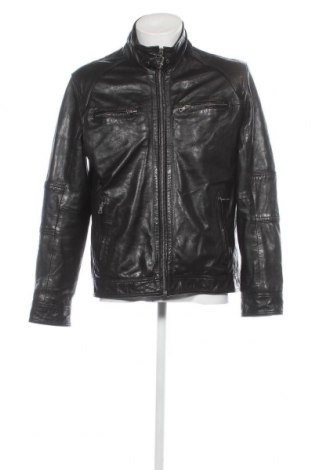 Pánská kožená bunda  Angelo Litrico, Velikost L, Barva Černá, Cena  1 706,00 Kč