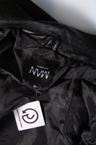 Pánska kožená bunda  Boohoo, Veľkosť M, Farba Čierna, Cena  27,78 €