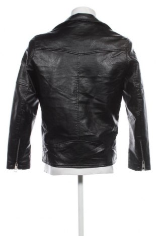 Pánská kožená bunda  Boohoo, Velikost M, Barva Černá, Cena  781,00 Kč
