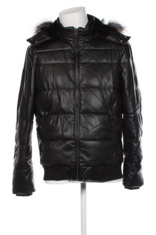 Pánska kožená bunda  Guess, Veľkosť M, Farba Čierna, Cena  130,57 €