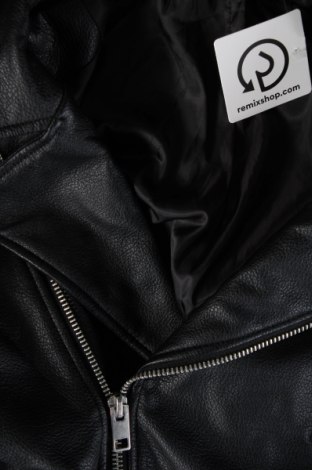 Ανδρικό δερμάτινο μπουφάν H&M, Μέγεθος M, Χρώμα Μαύρο, Τιμή 30,31 €
