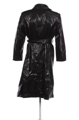 Мъжко кожено яке H&M, Размер L, Цвят Черен, Цена 79,00 лв.