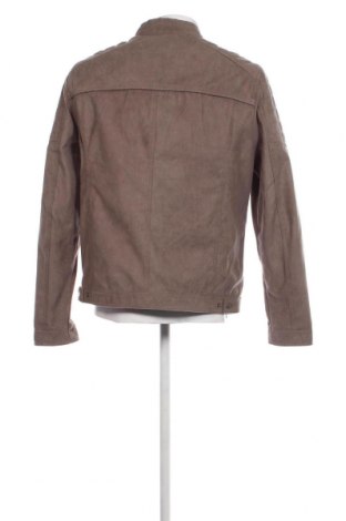 Ανδρικό δερμάτινο μπουφάν Jack & Jones, Μέγεθος XL, Χρώμα  Μπέζ, Τιμή 152,78 €