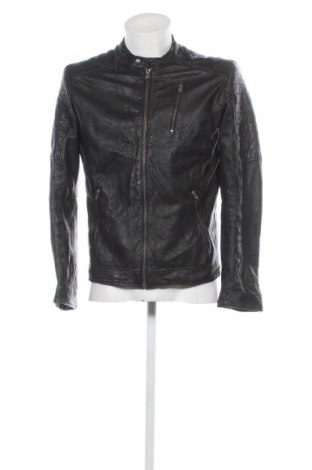 Pánská kožená bunda  Jack & Jones, Velikost M, Barva Černá, Cena  2 184,00 Kč