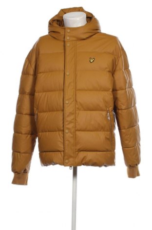 Pánska kožená bunda  Lyle & Scott, Veľkosť XL, Farba Béžová, Cena  75,36 €