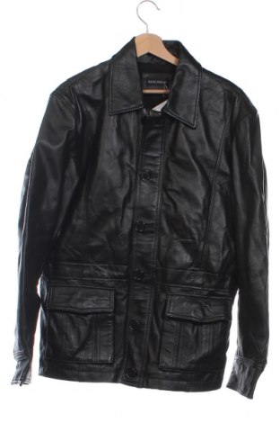 Ανδρικό δερμάτινο μπουφάν Maldini, Μέγεθος M, Χρώμα Μαύρο, Τιμή 88,45 €