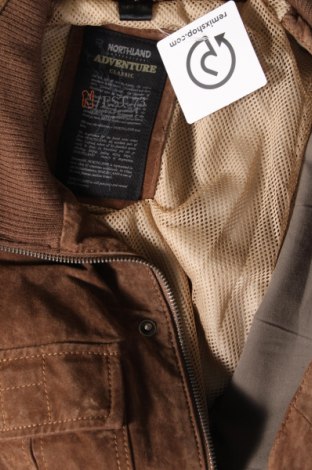 Pánska kožená bunda  Northland, Veľkosť L, Farba Hnedá, Cena  40,54 €