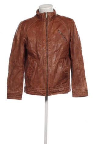 Pánska kožená bunda  State Of Art, Veľkosť L, Farba Hnedá, Cena  102,51 €