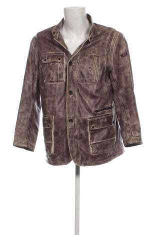 Pánska kožená bunda  Strellson, Veľkosť XL, Farba Sivá, Cena  128,14 €