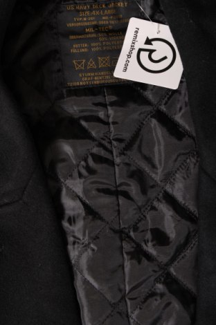 Мъжко палто, Размер 4XL, Цвят Черен, Цена 55,04 лв.