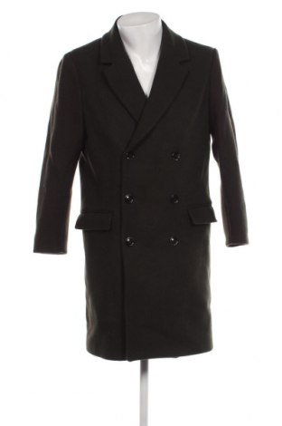 Мъжко палто H&M, Размер M, Цвят Зелен, Цена 71,67 лв.