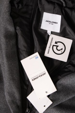 Pánsky kabát  Jack & Jones, Veľkosť M, Farba Sivá, Cena  31,81 €