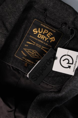 Ανδρικά παλτό Superdry, Μέγεθος XXL, Χρώμα Γκρί, Τιμή 94,64 €