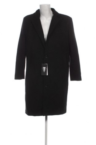 Мъжко палто The Platinum Tailor, Размер M, Цвят Черен, Цена 82,17 лв.
