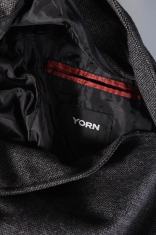 Ανδρικά παλτό Yorn, Μέγεθος L, Χρώμα Γκρί, Τιμή 26,48 €