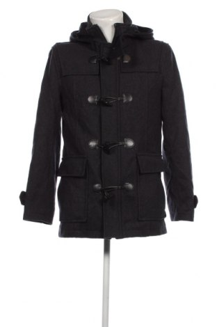 Мъжко палто Zara Man, Размер M, Цвят Син, Цена 40,80 лв.
