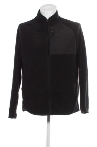 Ανδρική ζακέτα fleece C&A, Μέγεθος XL, Χρώμα Μαύρο, Τιμή 19,30 €
