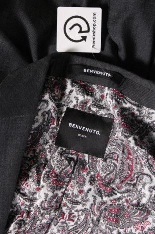 Ανδρικό σακάκι Benvenuto, Μέγεθος L, Χρώμα Γκρί, Τιμή 31,46 €