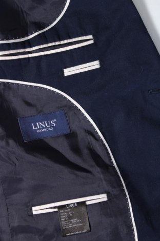 Мъжко сако Linus, Размер XL, Цвят Син, Цена 60,00 лв.