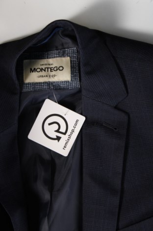Pánské sako  Montego, Velikost L, Barva Modrá, Cena  367,00 Kč