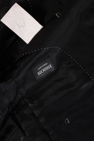 Ανδρικό σακάκι Rossi, Μέγεθος XL, Χρώμα Μαύρο, Τιμή 16,88 €