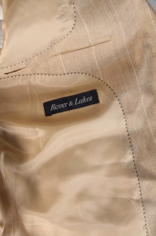 Ανδρικό σακάκι Rover&Lakes, Μέγεθος XL, Χρώμα  Μπέζ, Τιμή 23,55 €