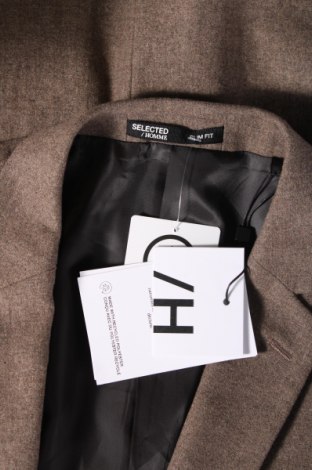 Ανδρικό σακάκι Selected Homme, Μέγεθος XL, Χρώμα Καφέ, Τιμή 47,09 €