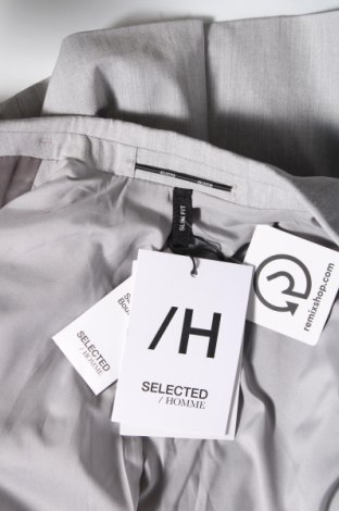 Ανδρικό σακάκι Selected Homme, Μέγεθος XXS, Χρώμα Γκρί, Τιμή 43,95 €