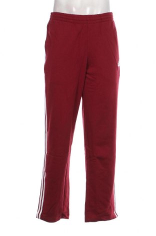 Ανδρικό αθλητικό παντελόνι Adidas, Μέγεθος L, Χρώμα Κόκκινο, Τιμή 29,97 €