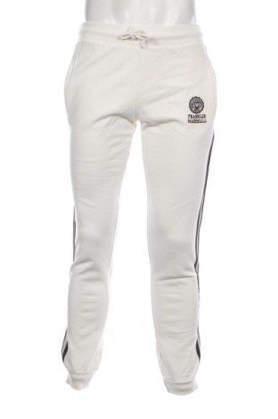 Ανδρικό αθλητικό παντελόνι Franklin & Marshall, Μέγεθος L, Χρώμα Λευκό, Τιμή 45,54 €