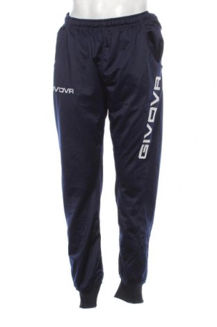 Ανδρικό αθλητικό παντελόνι Givova, Μέγεθος XL, Χρώμα Μπλέ, Τιμή 17,94 €