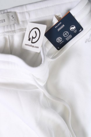 Ανδρικό αθλητικό παντελόνι Hollister, Μέγεθος S, Χρώμα Λευκό, Τιμή 14,38 €