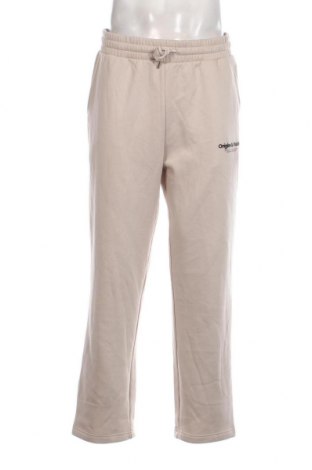 Ανδρικό αθλητικό παντελόνι Jack & Jones, Μέγεθος L, Χρώμα  Μπέζ, Τιμή 14,23 €
