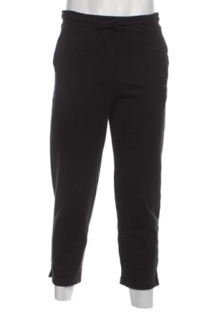 Pantaloni trening de bărbați Pull&Bear, Mărime S, Culoare Negru, Preț 52,96 Lei