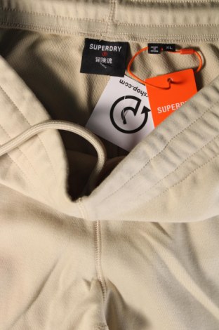 Ανδρικό αθλητικό παντελόνι Superdry, Μέγεθος XL, Χρώμα  Μπέζ, Τιμή 24,59 €