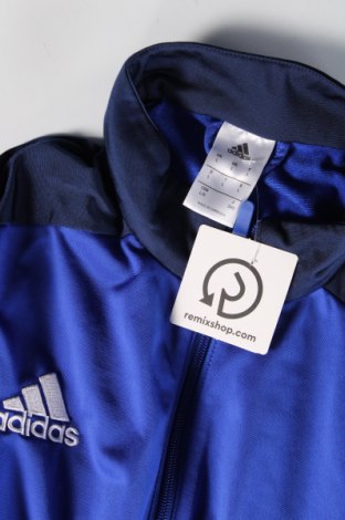 Bluză trening de bărbați Adidas, Mărime L, Culoare Albastru, Preț 142,10 Lei