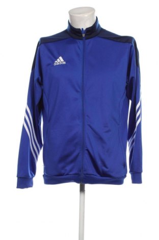 Ανδρική αθλητική ζακέτα Adidas, Μέγεθος L, Χρώμα Μπλέ, Τιμή 29,69 €
