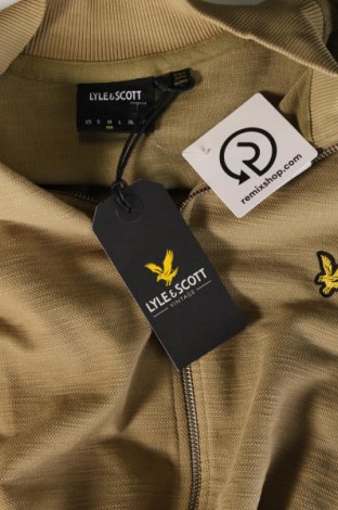 Bluză trening de bărbați Lyle & Scott, Mărime M, Culoare Bej, Preț 355,26 Lei