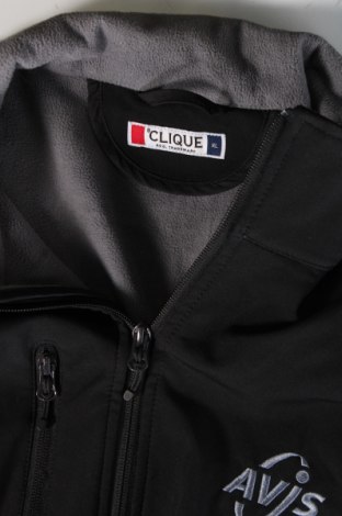 Мъжко спортно яке Clique, Размер L, Цвят Черен, Цена 16,40 лв.