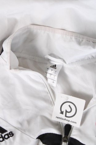 Herrenjacke Adidas, Größe L, Farbe Weiß, Preis 32,57 €